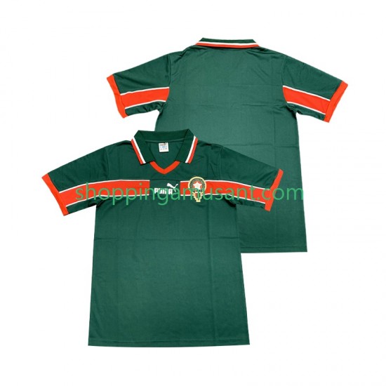 Maillot de Foot Maroc Rétro Homme Domicile 1998 Manche Courte