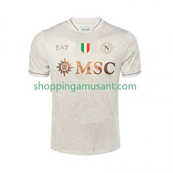 Maillot de Foot Naples Homme Extérieur 2025-2026 Manche Courte