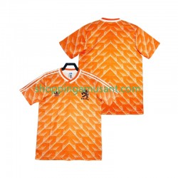 Maillot de Foot Pays-Bas 1988 Rétro Homme Domicile Manche Courte