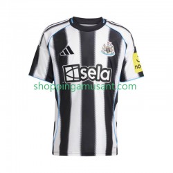 Maillot de Foot Newcastle United Homme Domicile 2025-2026 Manche Courte