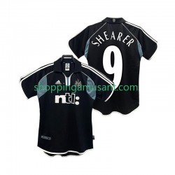 Maillot de Foot Newcastle United SHEARER 9 2000 2001 Rétro Homme Extérieur Manche Courte