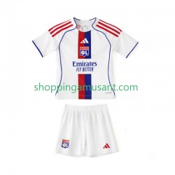 Maillot de Foot Olympique Lyonnais Enfant Domicile 2025-2026 Manche Courte