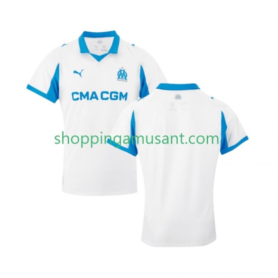 Maillot de Foot Olympique de Marseille Homme Domicile 2025-2026 Manche Courte