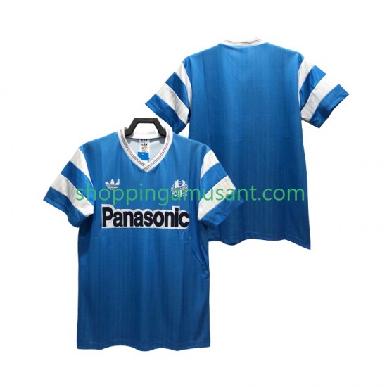 Maillot de Foot Olympique de Marseille 1990 Rétro Homme Extérieur Manche Courte