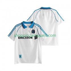 Maillot de Foot Olympique de Marseille Rétro Homme Domicile 1999 1998 Manche Courte