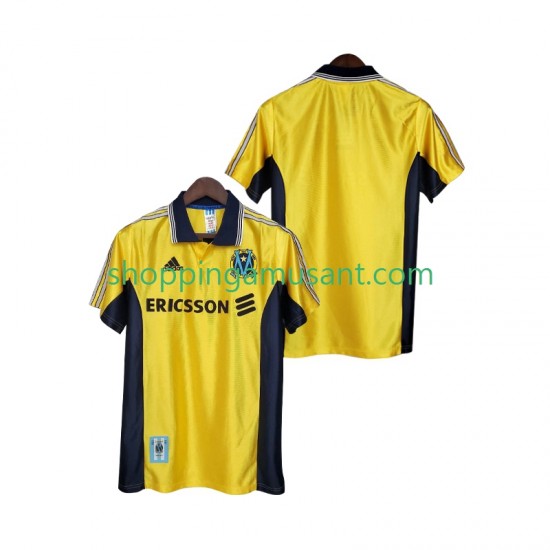 Maillot de Foot Olympique de Marseille Rétro Homme Neutre 1999 1998 Manche Courte