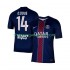 Maillot de Foot Paris Saint-Germain Desire Doue 14 Homme Domicile 2025-2026 Manche Courte