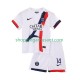 Maillot de Foot Paris Saint-Germain Desire Doue 14 Enfant Extérieur 2025-2026 Manche Courte