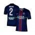 Maillot de Foot Paris Saint-Germain Hakimi 2 Homme Domicile 2025-2026 Manche Courte