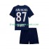 Maillot de Foot Paris Saint-Germain Joao Neves 87 Enfant Domicile 2025-2026 Manche Courte
