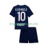 Maillot de Foot Paris Saint-Germain Ousmane Dembele 10 Enfant Domicile 2025-2026 Manche Courte