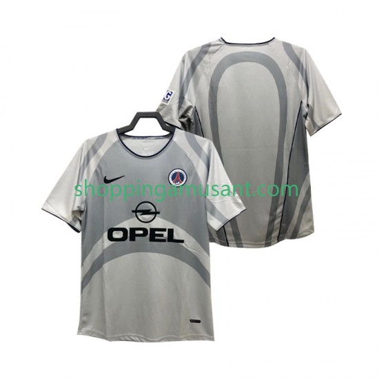 Maillot de Foot Paris Saint-Germain 2001 Rétro Homme Extérieur 2002 Manche Courte