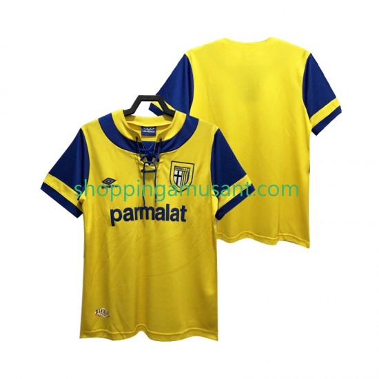 Maillot de Foot Parme 1993 1995 Rétro Homme Extérieur Manche Courte