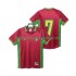 Maillot de Foot Portugal 7 Rétro Homme Domicile 1998 Manche Courte