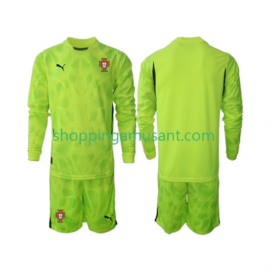 Maillot de Foot Portugal Gardien Enfant Domicile 2025 Manche Longue