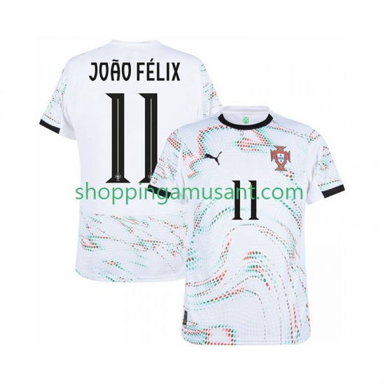 Maillot de Foot Portugal Joao Felix 11 Homme Extérieur 2025-2026 Manche Courte