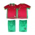 Maillot de Foot Portugal Rétro Enfant Domicile 1998 Manche Courte