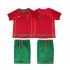 Maillot de Foot Portugal Rétro Enfant Domicile 2004 Manche Courte