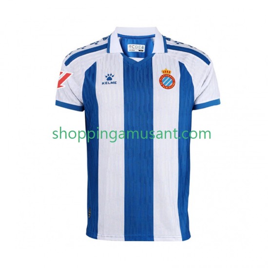 Maillot de Foot RCD Espanyol Homme Domicile 2025-2026 Manche Courte