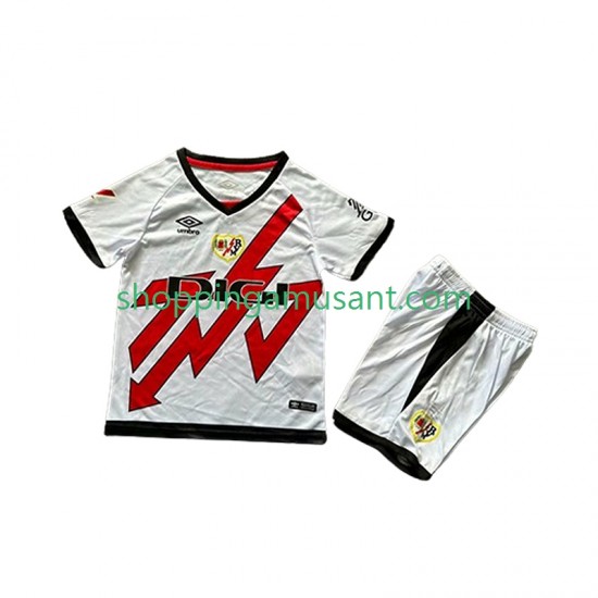 Maillot de Foot Rayo Vallecano Enfant Extérieur 2024-2025 Manche Courte