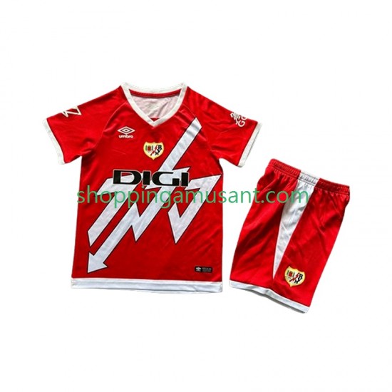 Maillot de Foot Rayo Vallecano Enfant Domicile 2024-2025 Manche Courte