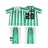 Maillot de Foot Real Betis Tomas Olias 20 1996 1997 Rétro Enfant Domicile Manche Courte