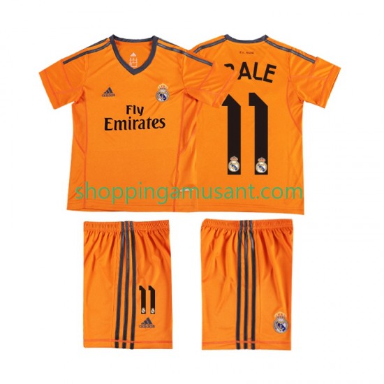 Maillot de Foot Real Madrid BALE 11 2013 2014 Rétro Enfant Neutre Manche Courte