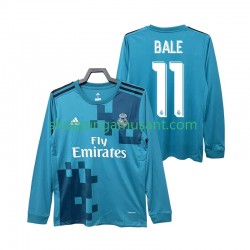 Maillot de Foot Real Madrid BALE 11 2017 2018 Rétro Homme Neutre Manche Longue