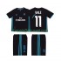 Maillot de Foot Real Madrid Bale 11 2017 2018 Rétro Enfant Extérieur Manche Courte
