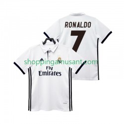 Maillot de Foot Real Madrid CRISTIANO RONALDO 7 2017 2018 Rétro Homme Domicile Manche Courte