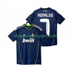Maillot de Foot Real Madrid Cristiano Ronaldo 7 Rétro Homme Extérieur 2011 2010 Manche Courte