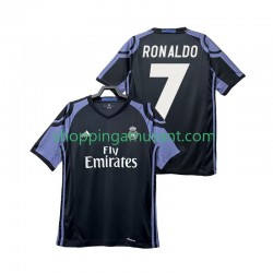 Maillot de Foot Real Madrid Cristiano Ronaldo 7 2016 2017 Rétro Homme Neutre Manche Courte