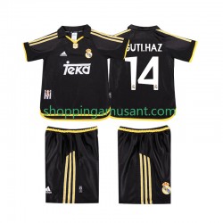 Maillot de Foot Real Madrid GUTI.HAZ 14 2001 Rétro Enfant Extérieur 1999 Manche Courte
