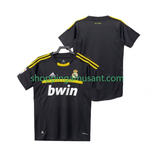 Maillot de Foot Real Madrid 2012 Gardien Rétro Homme Extérieur 2011 Manche Courte