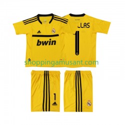 Maillot de Foot Real Madrid CASILLAS 1 2012 Gardien Rétro Enfant Domicile 2011 Manche Courte