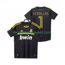 Maillot de Foot Real Madrid I.CASILLAS 1 2012 Gardien Rétro Homme Extérieur 2011 Manche Courte