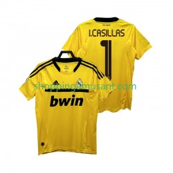 Maillot de Foot Real Madrid I.CASILLAS 1 2012 Gardien Rétro Homme Domicile 2011 Manche Courte