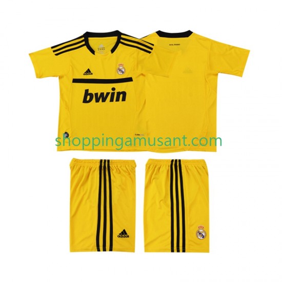 Maillot de Foot Real Madrid 2012 Gardien Rétro Enfant Domicile 2011 Manche Courte