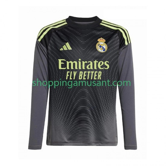Maillot de Foot Real Madrid Gardien Homme Neutre 2025-2026 Manche Longue
