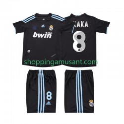 Maillot de Foot Real Madrid KAKA 8 2009 Rétro Enfant Extérieur 2010 Manche Courte