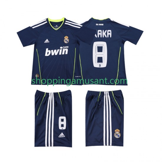 Maillot de Foot Real Madrid KAKA 8 Rétro Enfant Extérieur 2011 2010 Manche Courte