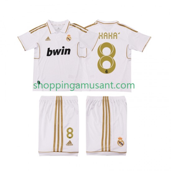 Maillot de Foot Real Madrid KAKA 8 2012 Rétro Enfant Domicile 2011 Manche Courte