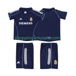 Maillot de Foot Real Madrid 2005 Rétro Enfant Extérieur 2006 Manche Courte