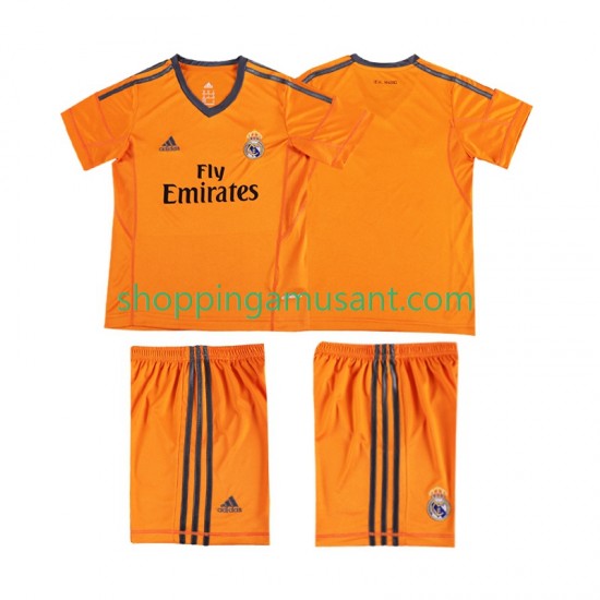 Maillot de Foot Real Madrid 2013 2014 Rétro Enfant Neutre Manche Courte