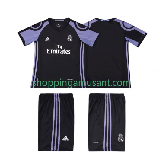 Maillot de Foot Real Madrid 2016 2017 Rétro Enfant Neutre Manche Courte