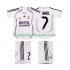 Maillot de Foot Real Madrid RAUL 7 2007 Rétro Enfant Domicile 2006 Manche Courte