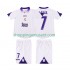 Maillot de Foot Real Madrid RAUL 7 1997 Rétro Enfant Domicile 1998 Manche Courte