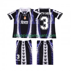 Maillot de Foot Real Madrid ROBERTO CARLOS 3 1997 Rétro Enfant Neutre 1998 Manche Courte