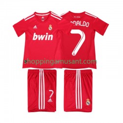 Maillot de Foot Real Madrid RONALDO 7 2012 Rétro Enfant Neutre 2011 Manche Courte