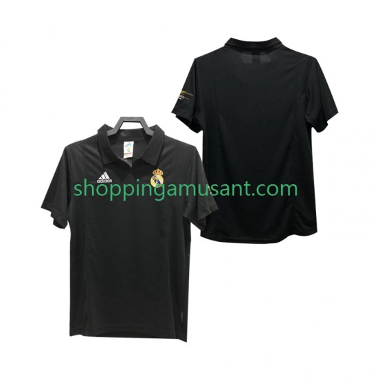 Maillot de Foot Real Madrid 2003 Rétro Homme Extérieur 2002 Manche Courte
